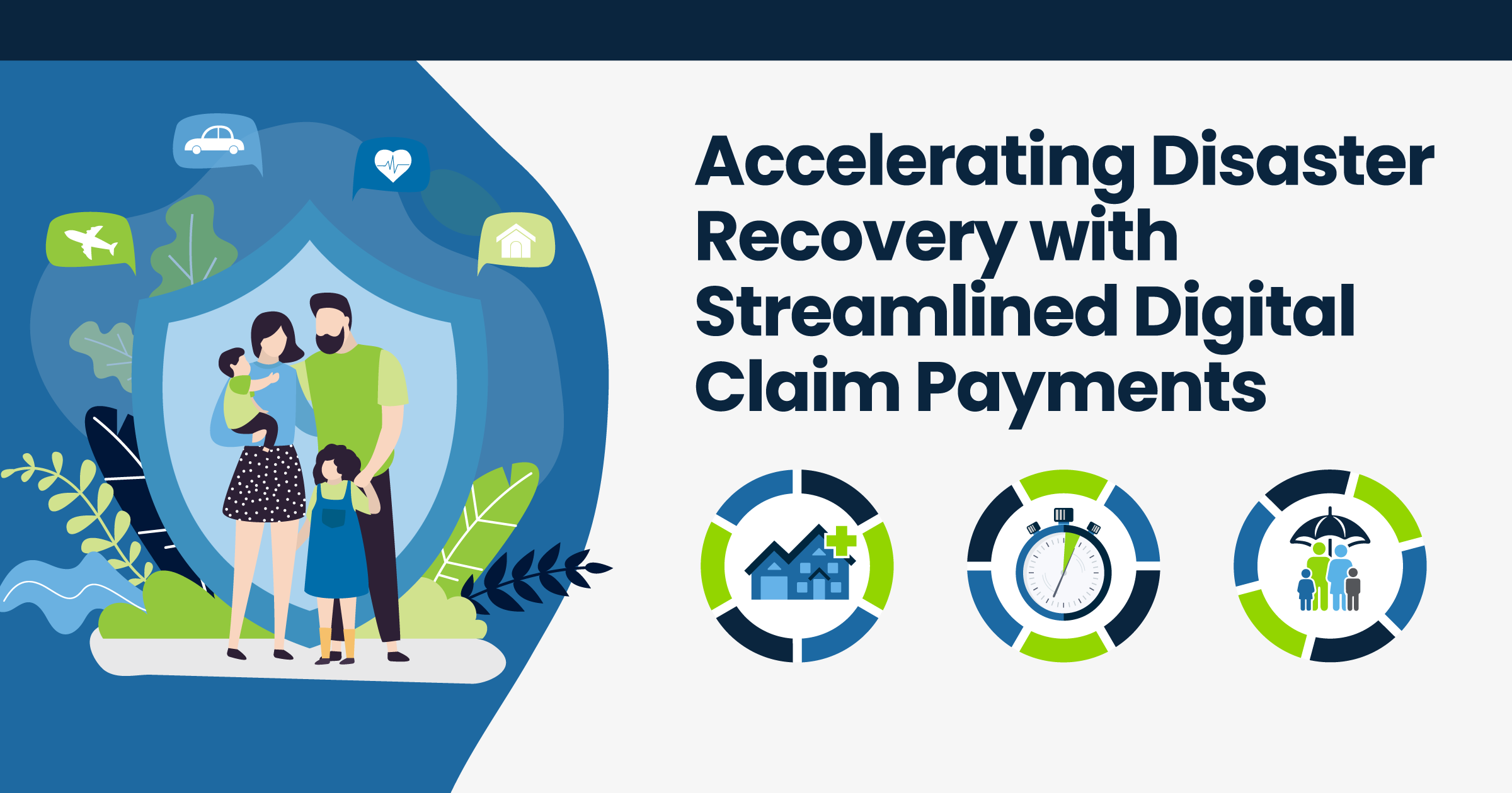 Accelerating Disaster Recovery with Streamlined Digital Claim Payments Illustration