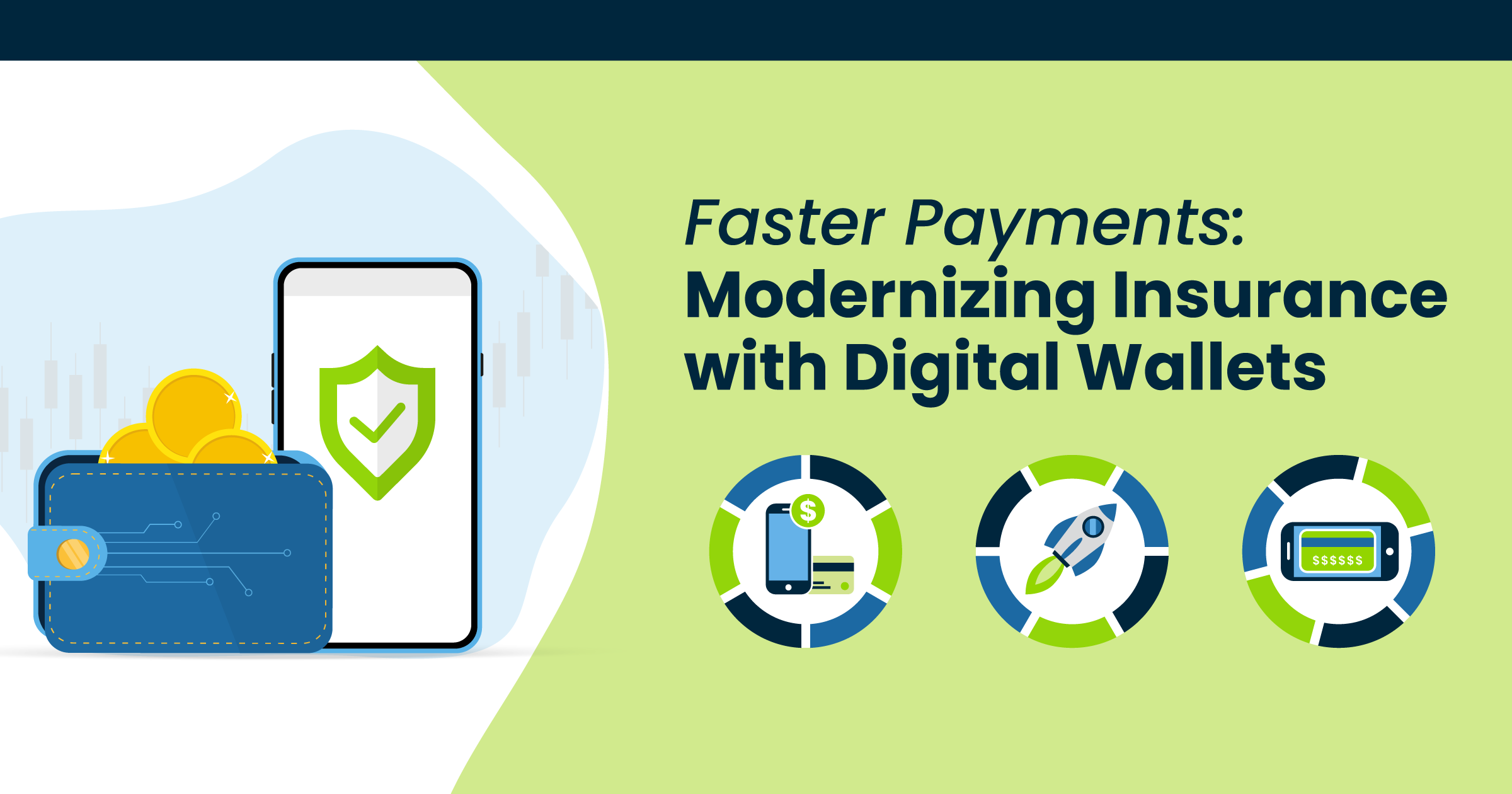 Modernizing Insurance with Digital Wallets Illustration