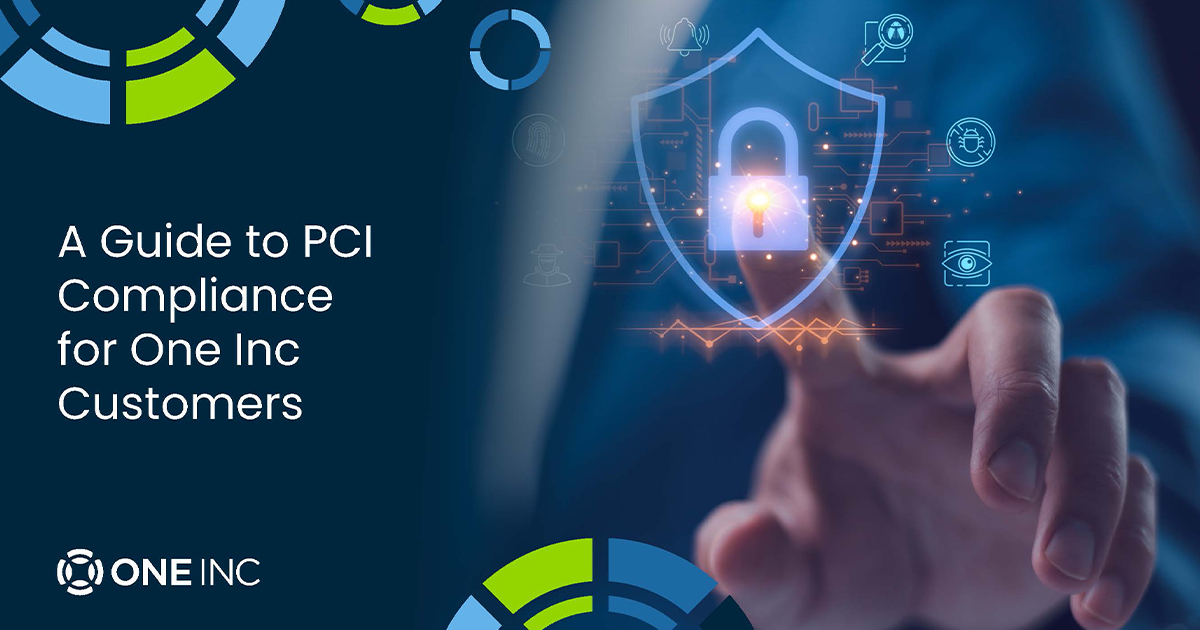 A Guide to PCI Compliance for One Inc Customers Illustration